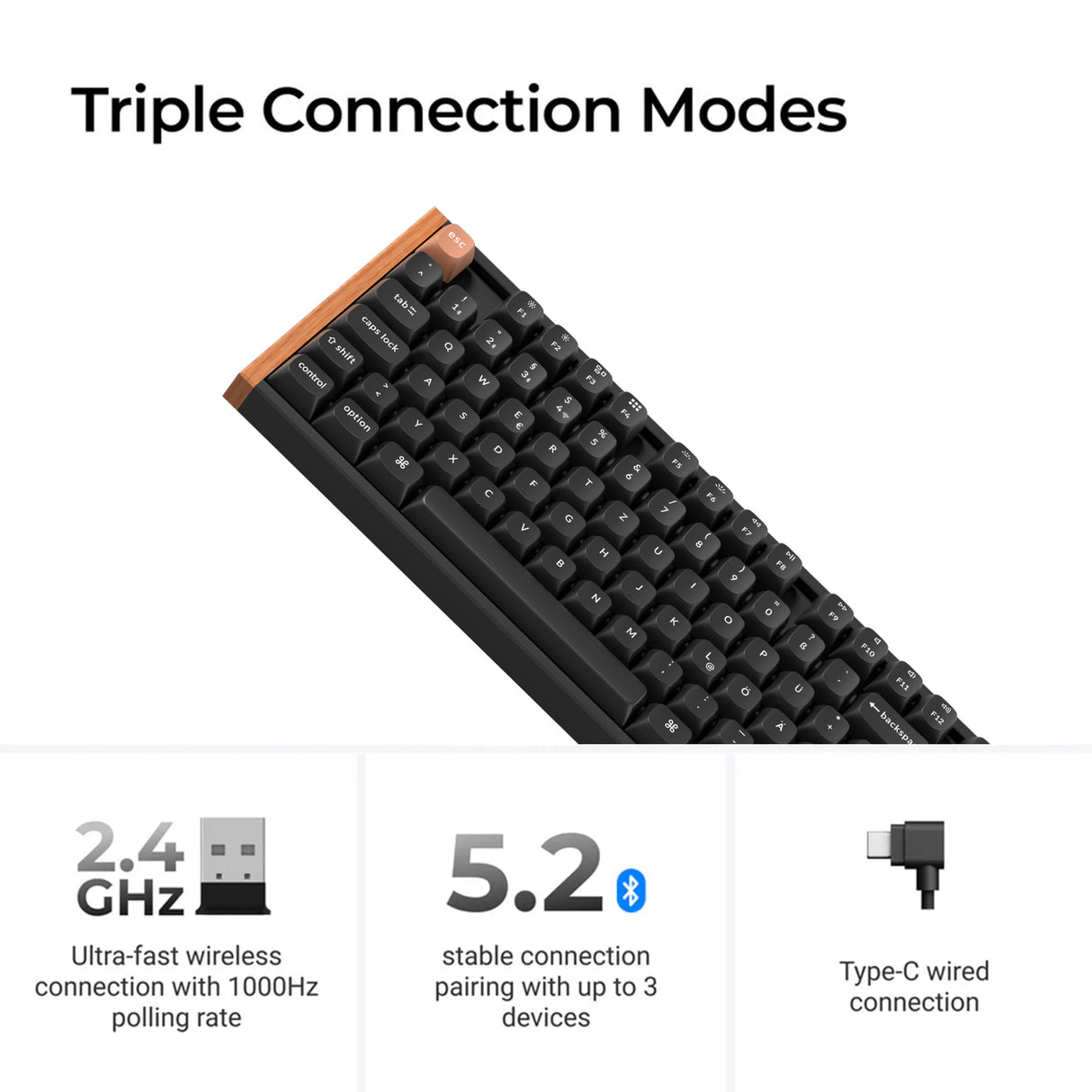 Keychron K8 HE Wireless Magnetic Switch Custom Keyboard ISO Layout Collection