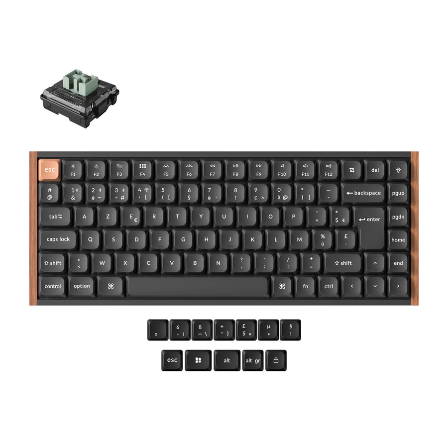 Keychron K3 HE Wireless Magnetic Switch Custom ISO Keyboard