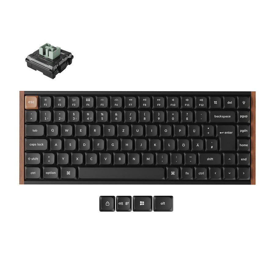 Keychron K3 HE Wireless Magnetic Switch Custom ISO Keyboard