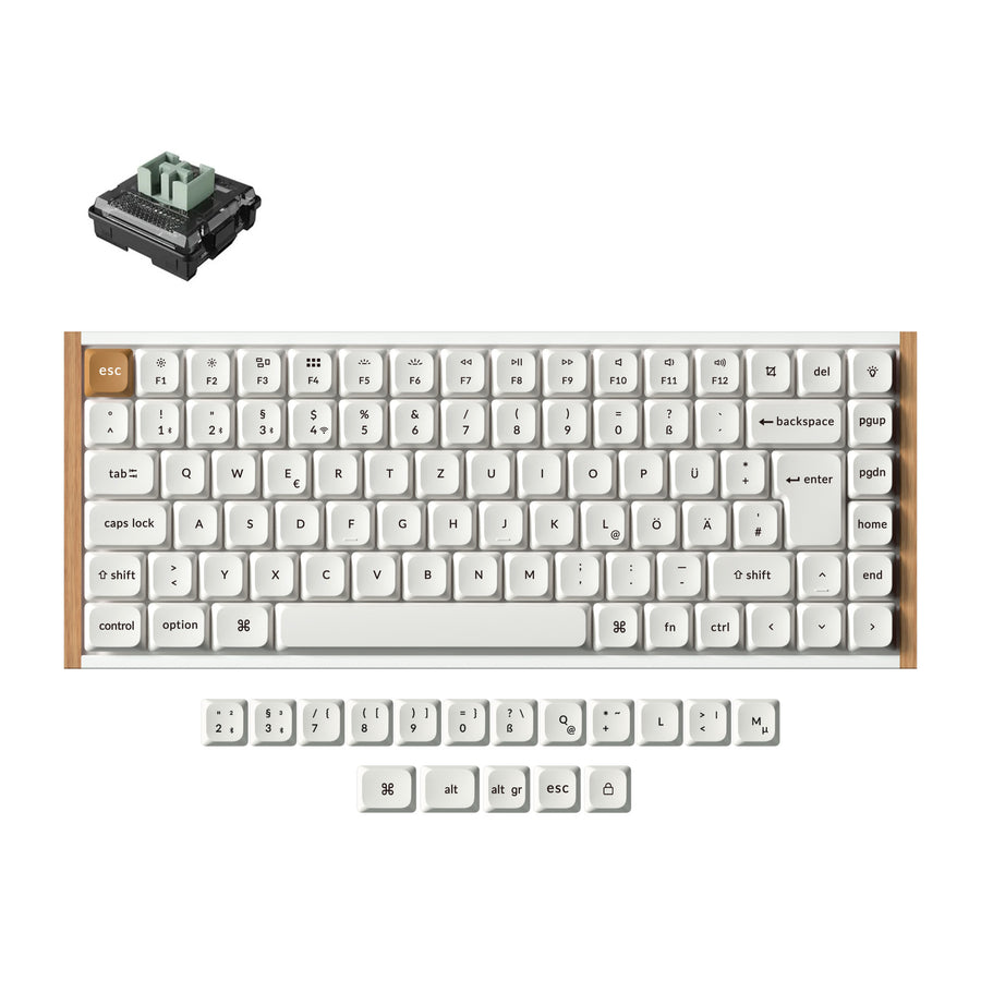 Keychron K3 HE Wireless Magnetic Switch Custom ISO Keyboard