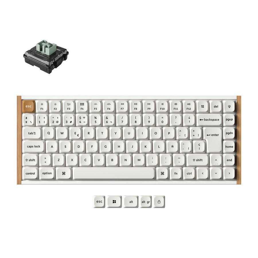Keychron K3 HE Wireless Magnetic Switch Custom ISO Keyboard