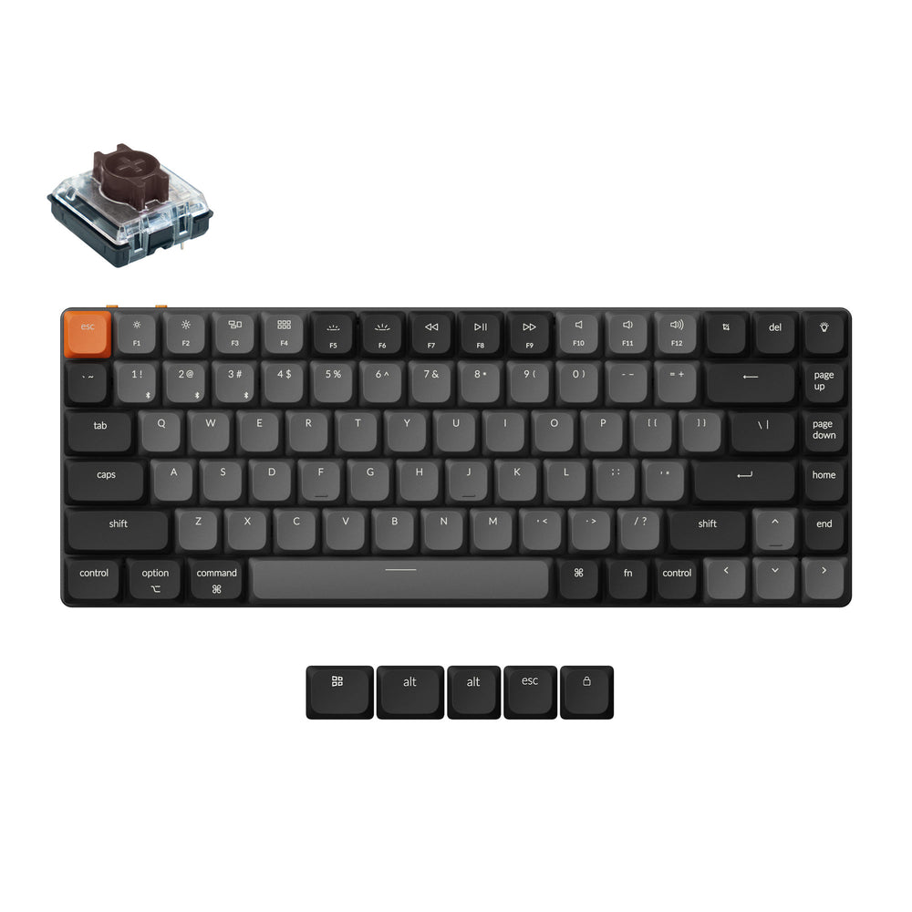Keychron K3 QMK Kabellose Mechanische Tastatur (Version 3) (US ANSI Layout)
