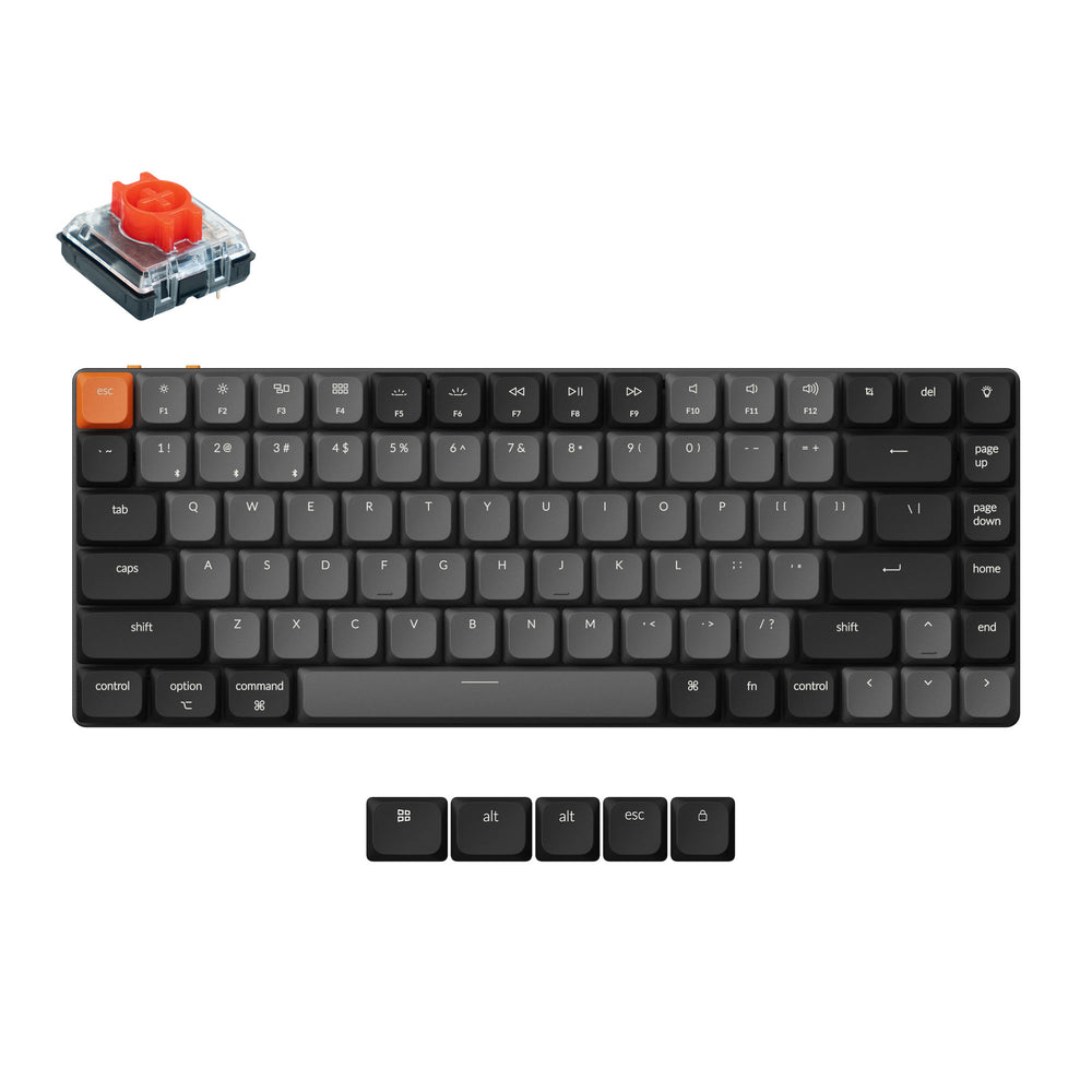 Keychron K3 QMK Kabellose Mechanische Tastatur (Version 3) (US ANSI Layout)