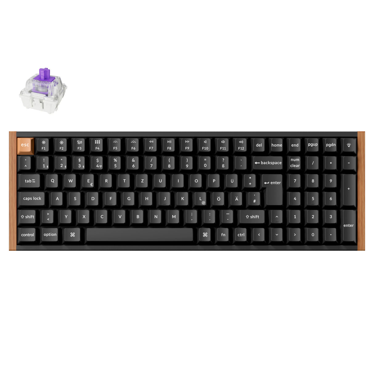Keychron K4 HE Wireless Magnetischer Schalter Benutzerdefinierte Tastatur ISO Layout Kollektion