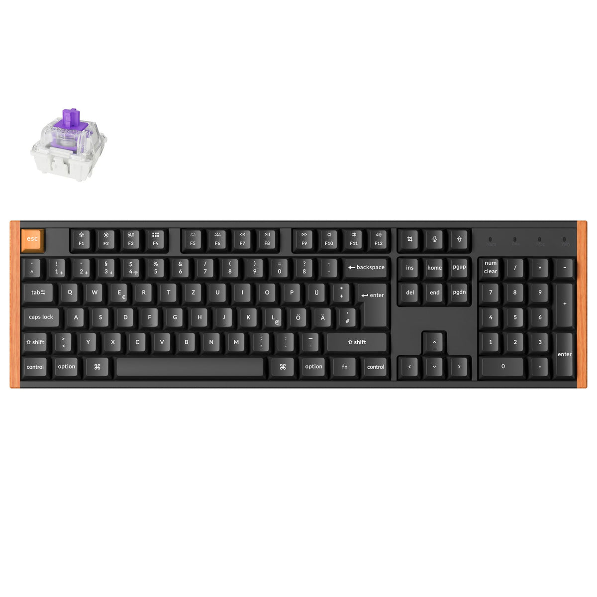 Keychron K10 HE Wireless Magnetischer Schalter Benutzerdefinierte Tastatur ISO Layout Kollektion
