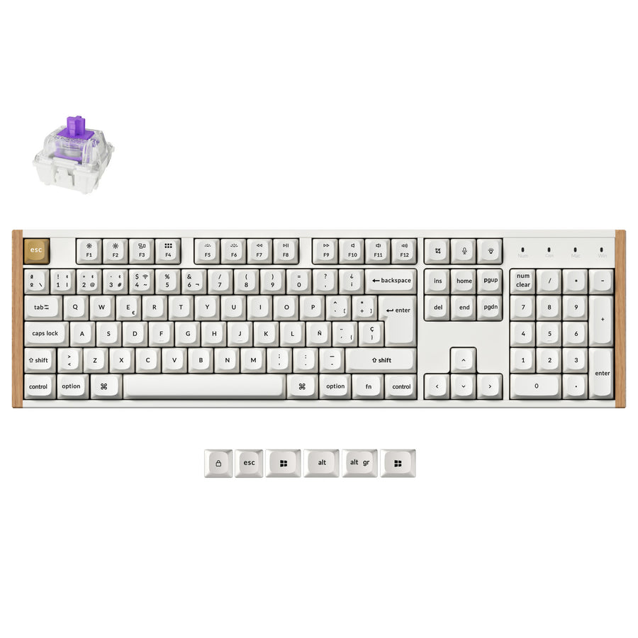 Keychron K10 HE Wireless Magnetischer Schalter Benutzerdefinierte Tastatur ISO Layout Kollektion