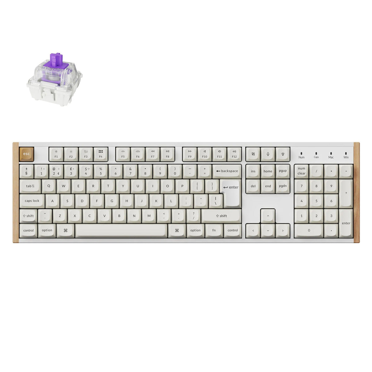 Keychron K10 HE Wireless Magnetischer Schalter Benutzerdefinierte Tastatur ISO Layout Kollektion