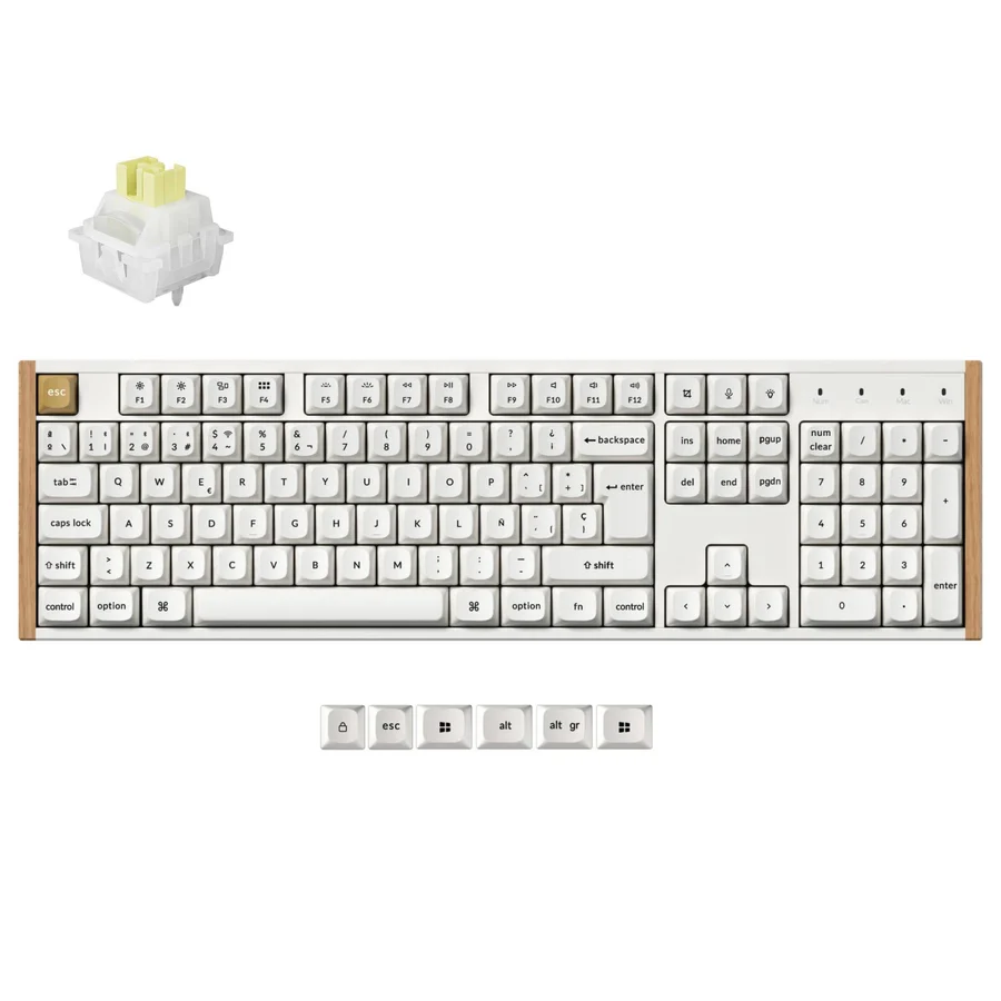 Keychron K10 HE Wireless Magnetischer Schalter Benutzerdefinierte Tastatur ISO Layout Kollektion