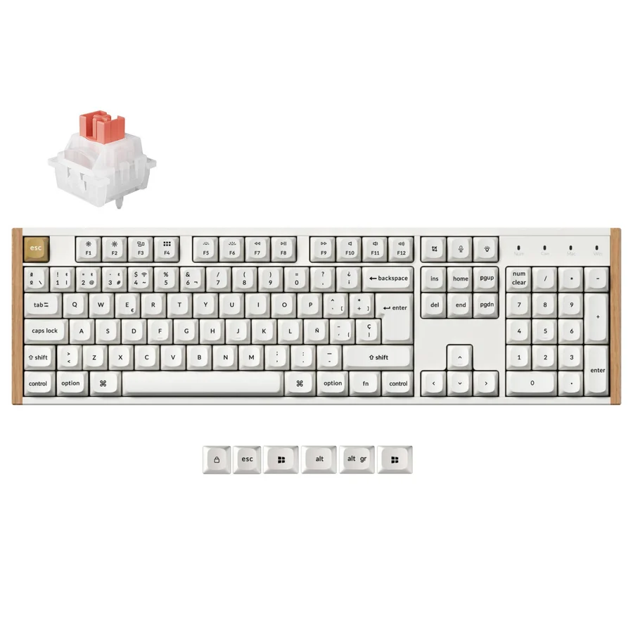 Keychron K10 HE Wireless Magnetischer Schalter Benutzerdefinierte Tastatur ISO Layout Kollektion