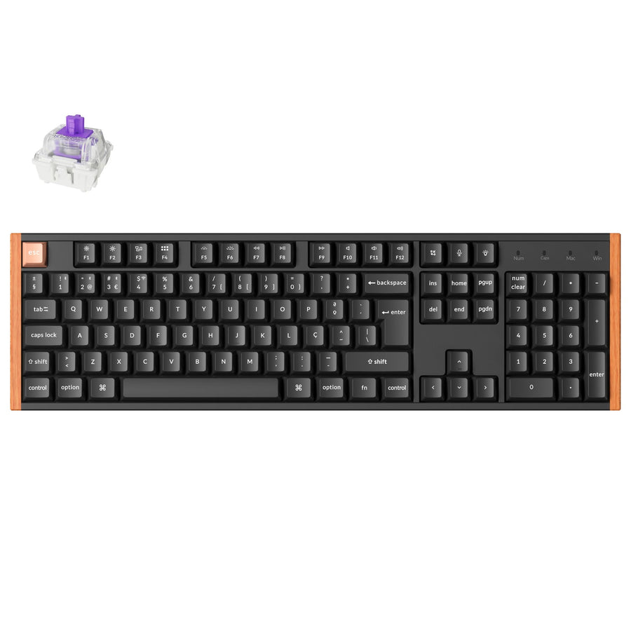 Keychron K10 HE Wireless Magnetischer Schalter Benutzerdefinierte Tastatur ISO Layout Kollektion