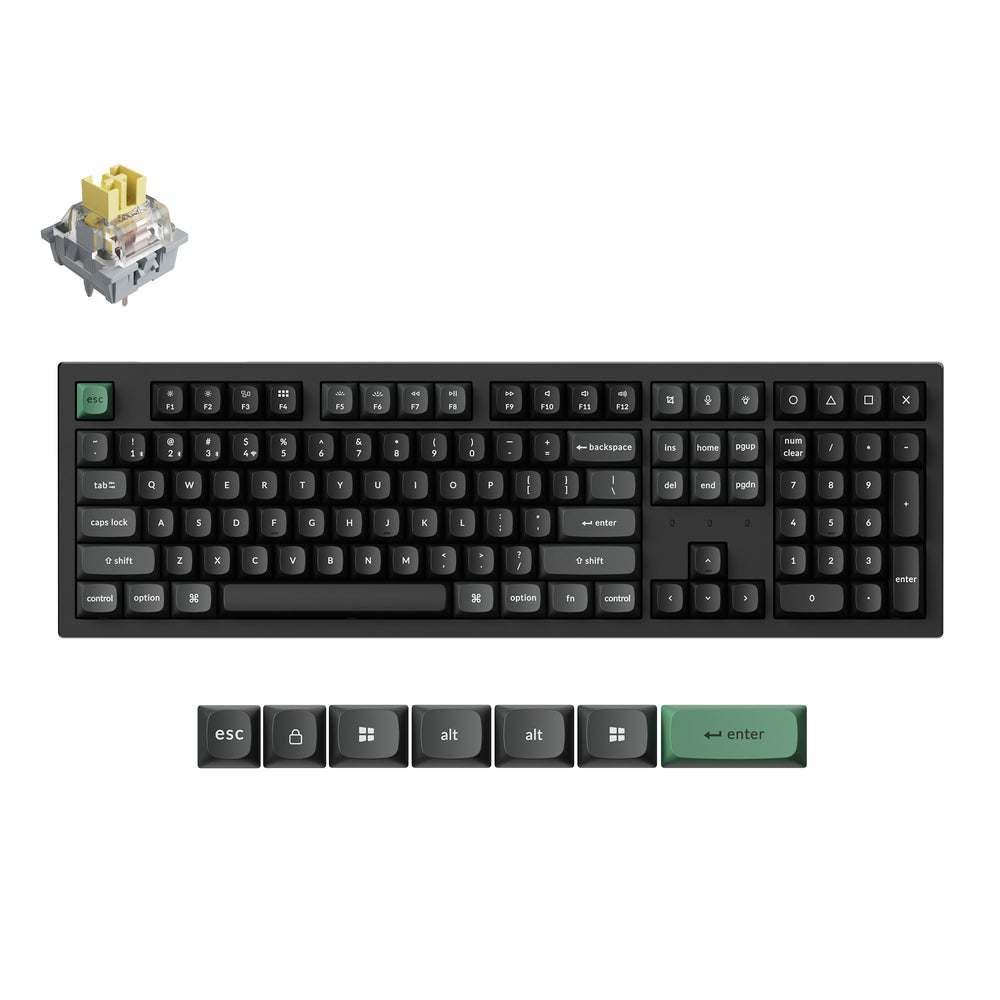 Keychron K10 Ultra 8K Wireless Custom Mechanical Keyboard (US ANSI Layout)