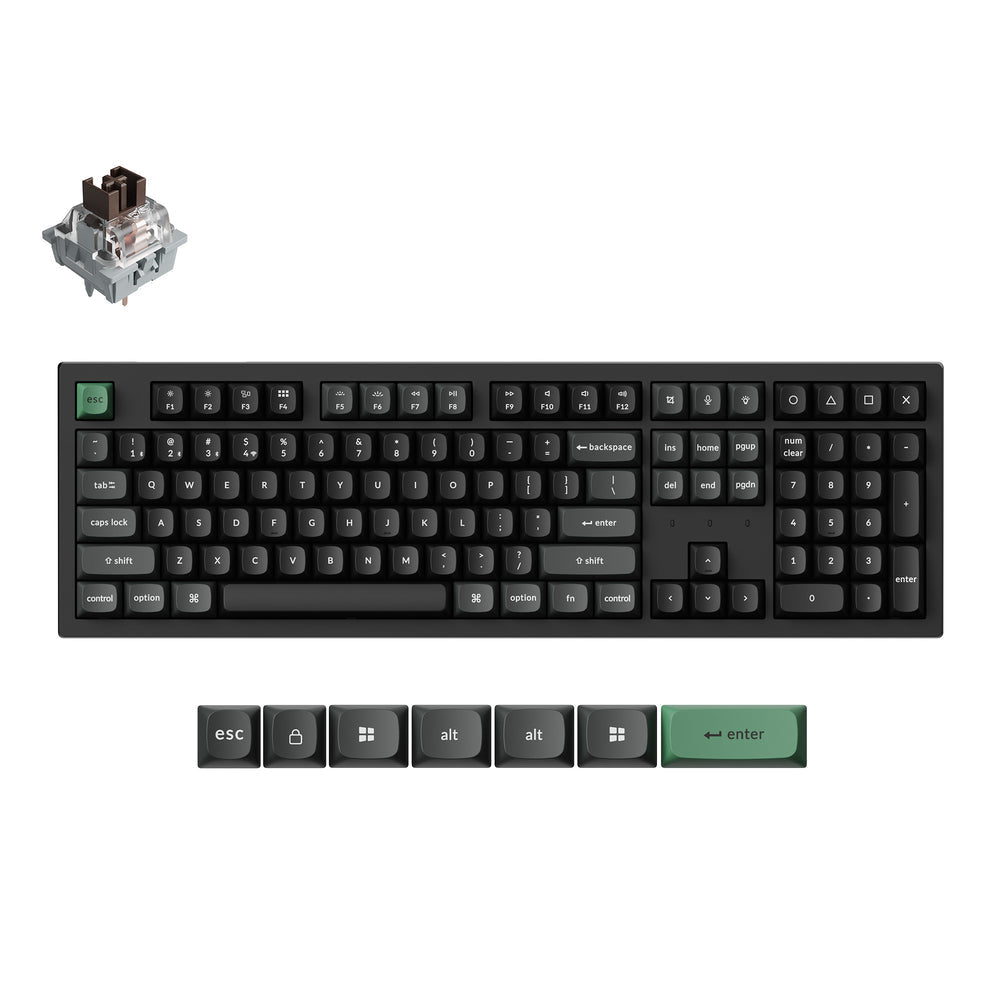 Keychron K10 Ultra 8K Wireless Custom Mechanical Keyboard (US ANSI Layout)