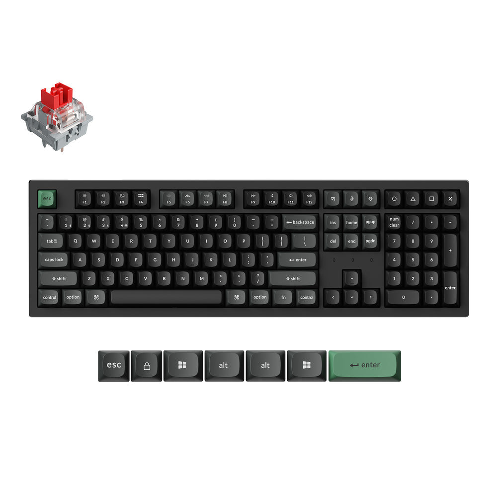 Keychron K10 Ultra 8K Wireless Custom Mechanical Keyboard (US ANSI Layout)
