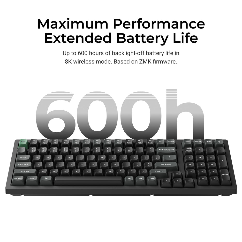 Keychron K10 Ultra 8K Wireless Custom Mechanical Keyboard (US ANSI Layout)
