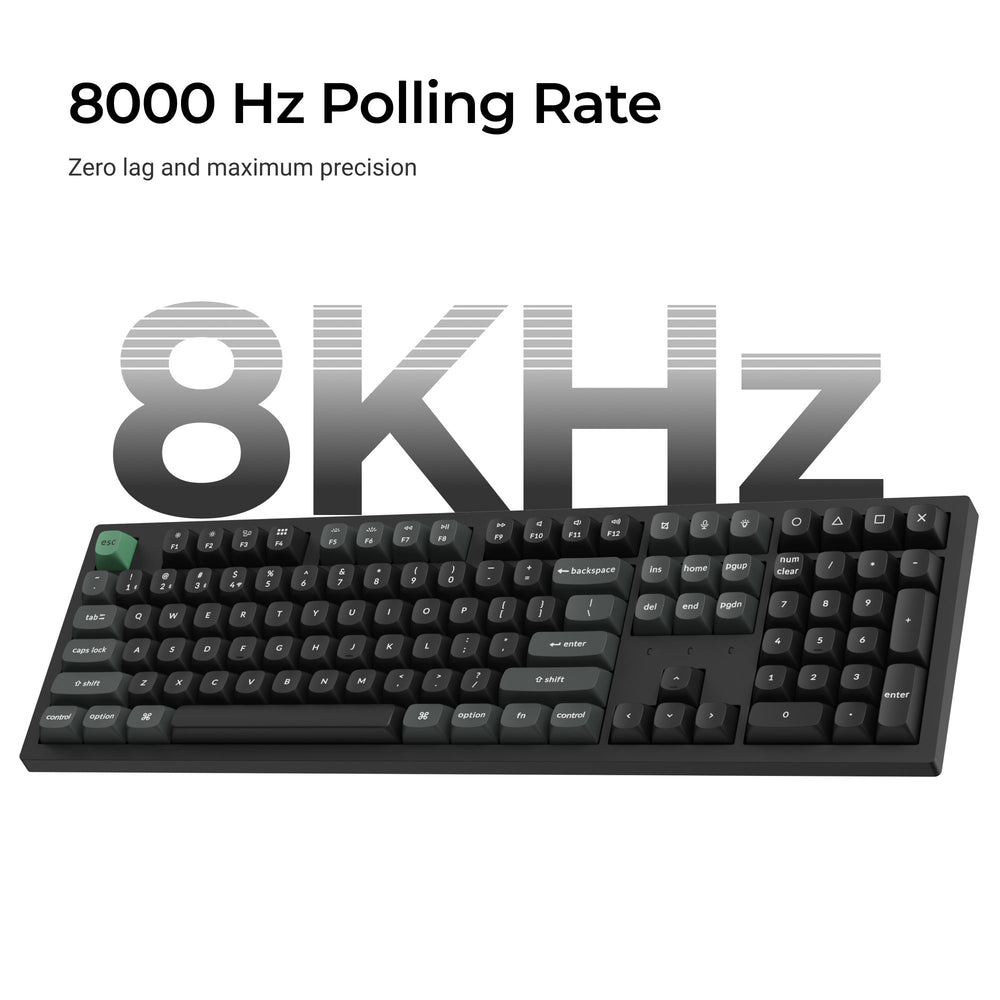Keychron K10 Ultra 8K Wireless Custom Mechanical Keyboard (US ANSI Layout)