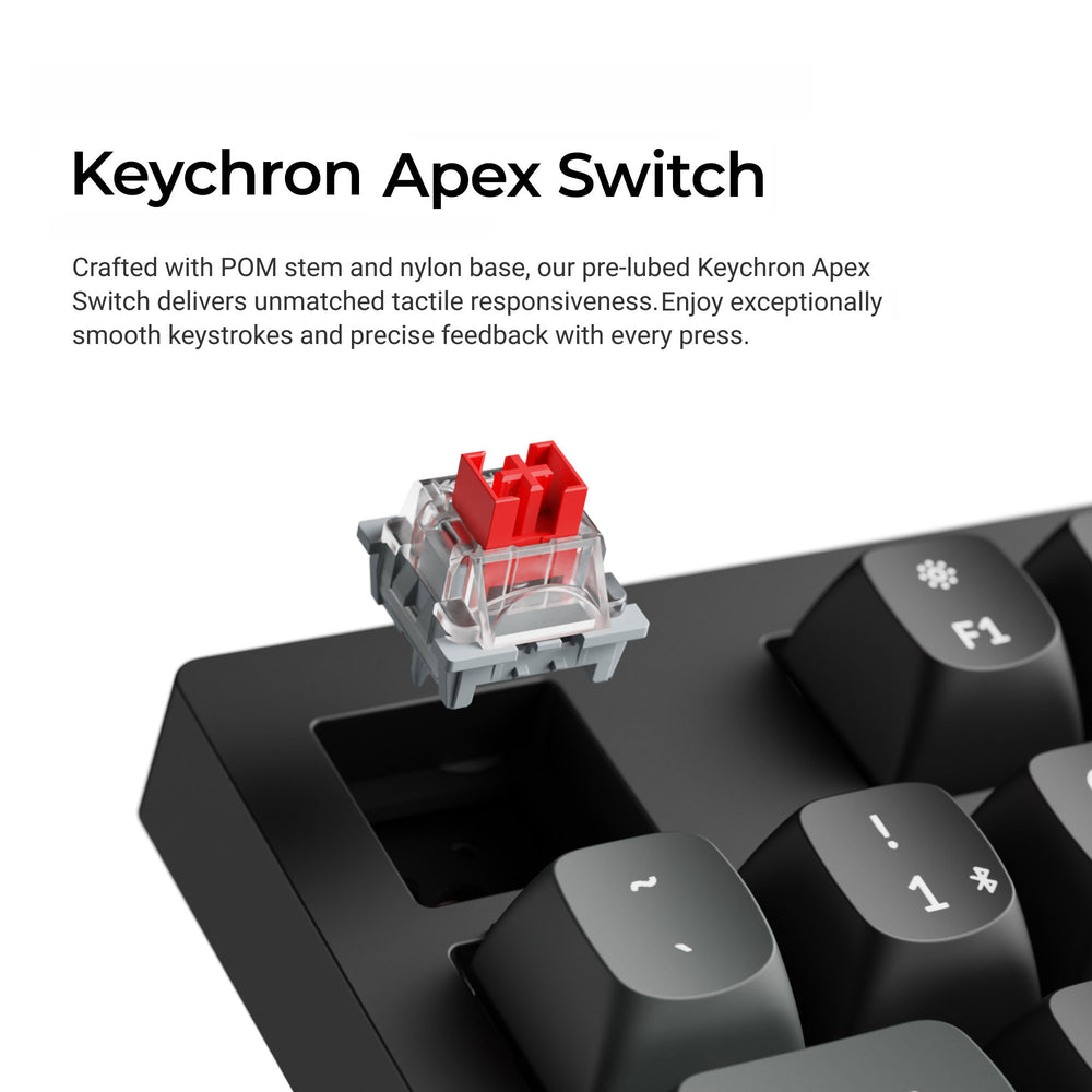 Keychron K10 Ultra 8K Wireless Custom Mechanical Keyboard (US ANSI Layout)