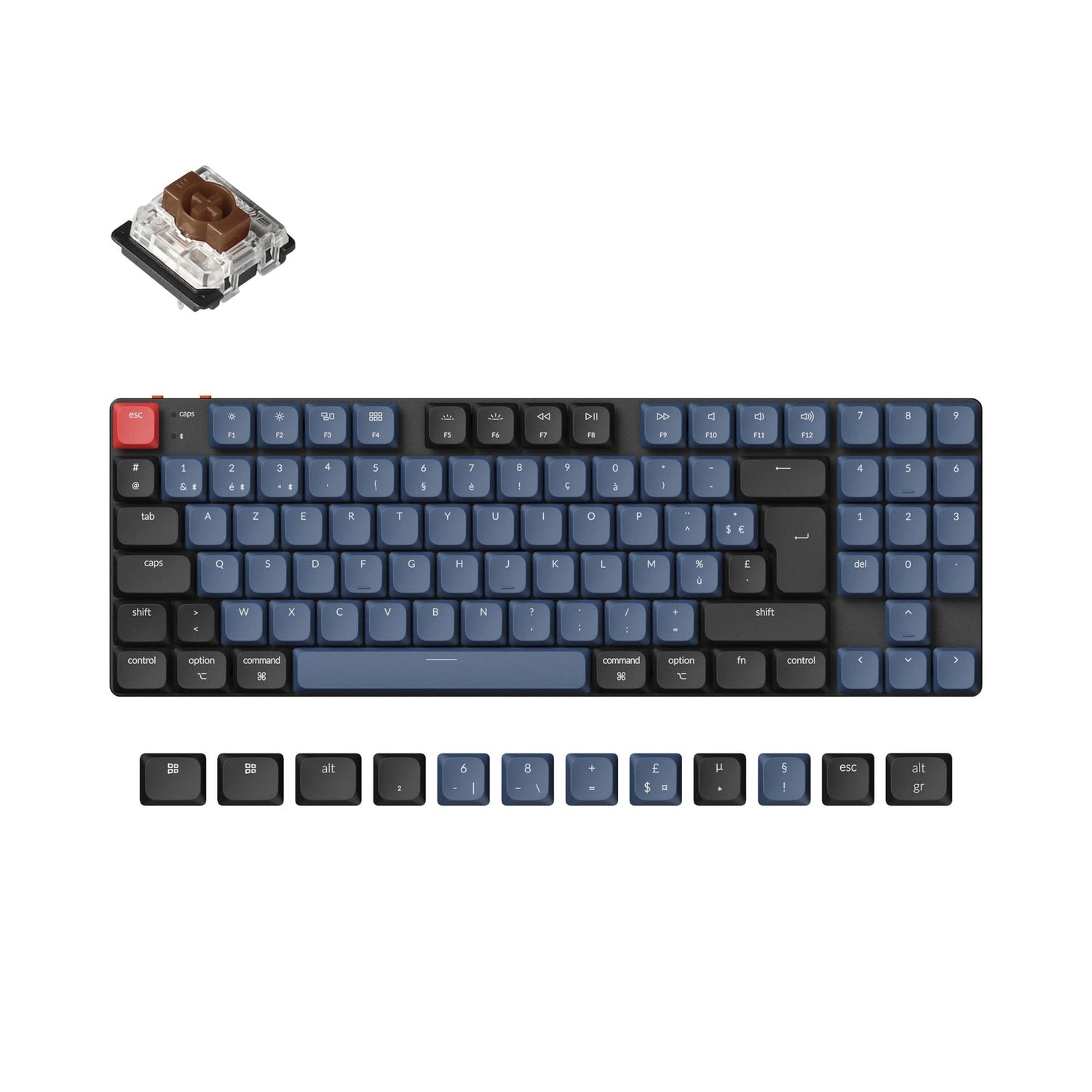 Keychron K13 Pro QMK/VIA Kabellose Custom Mechanische Tastatur ISO Layout Kollektion