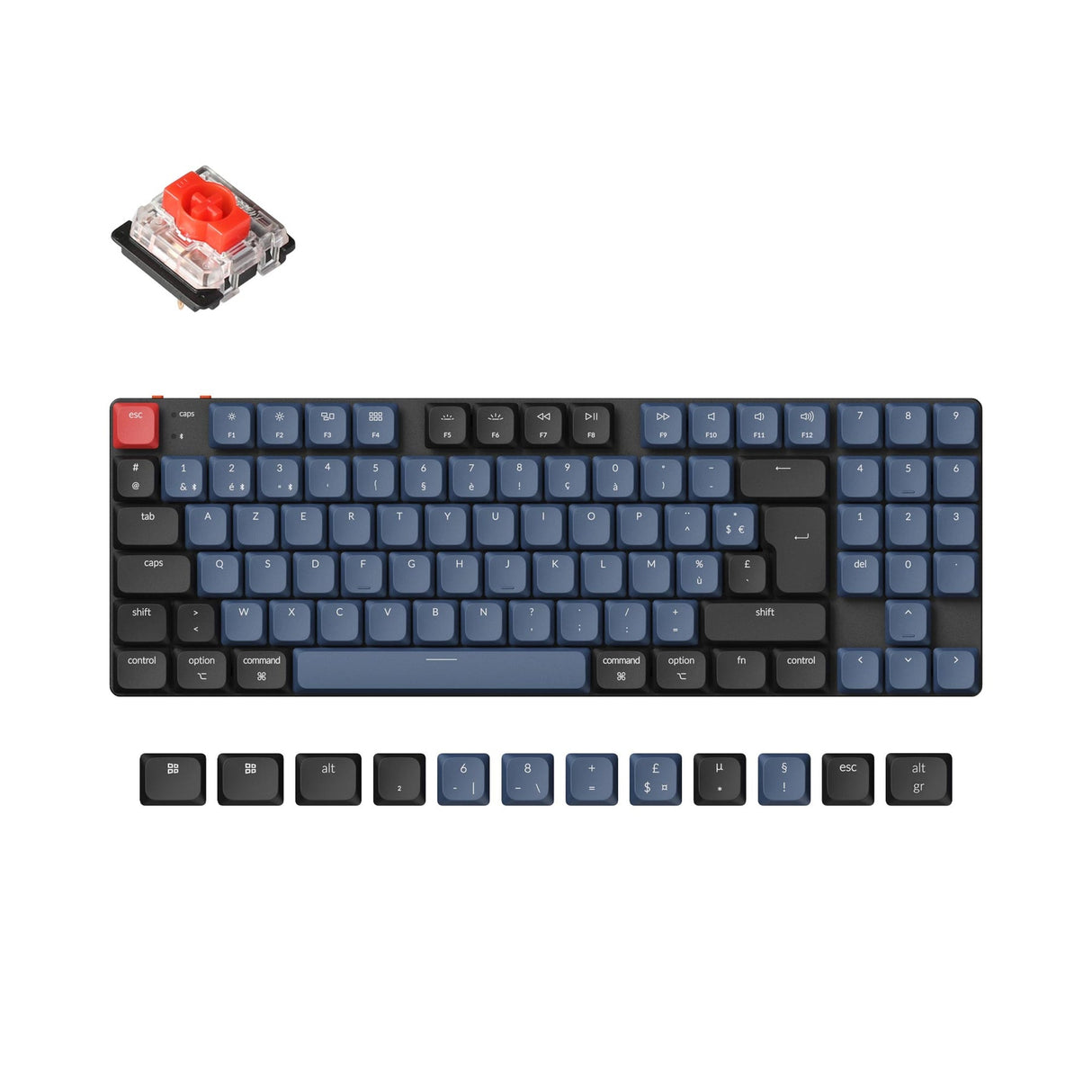 Keychron K13 Pro QMK/VIA Kabellose Custom Mechanische Tastatur ISO Layout Kollektion