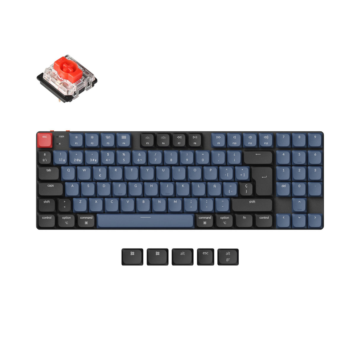 Keychron K13 Pro QMK/VIA Kabellose Custom Mechanische Tastatur ISO Layout Kollektion
