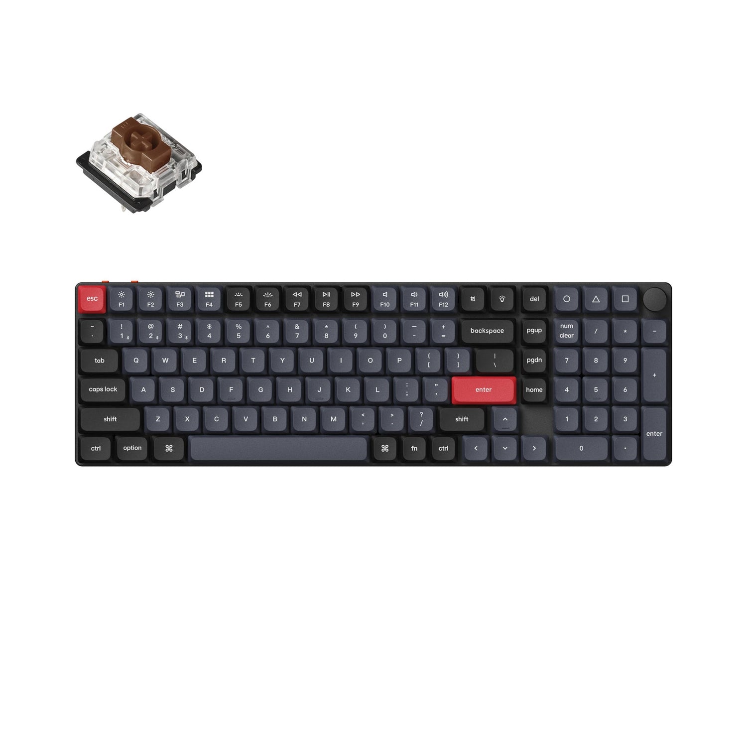 Keychron K17 Pro QMK/VIA Kabellose Custom Mechanische Tastatur (US-Layout)
