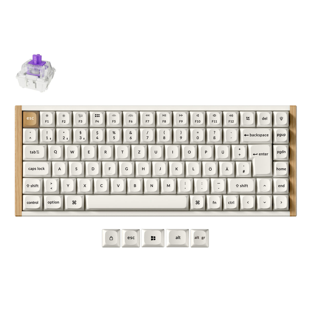 Keychron K2 HE Wireless Magnetic Switch Custom Keyboard ISO Layout Collection