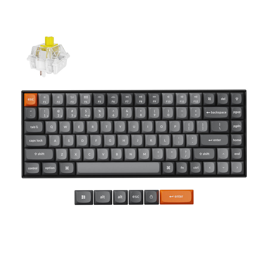Keychron K2 Max QMK Kabellose mechanische Tastatur