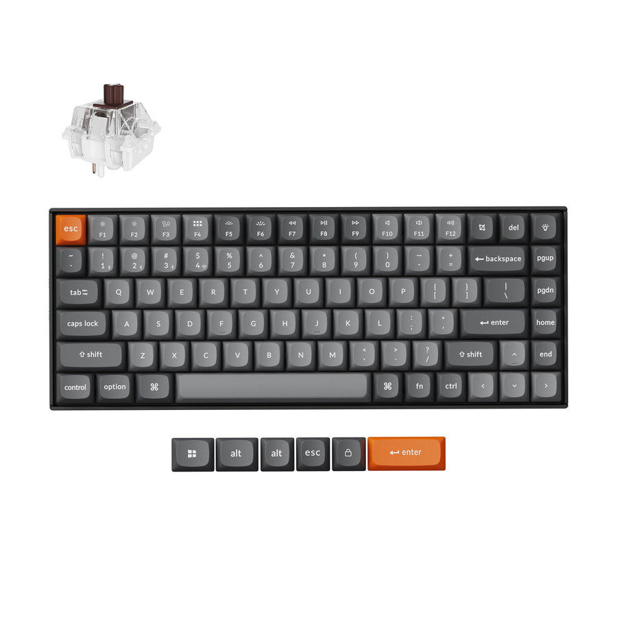 Keychron K2 Max QMK Kabellose mechanische Tastatur