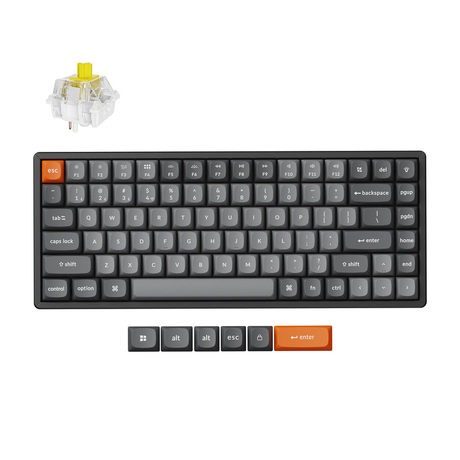 Keychron K2 Max QMK Kabellose mechanische Tastatur