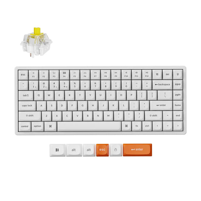 Keychron K2 Max QMK Kabellose Mechanische Tastatur (US ANSI Layout)