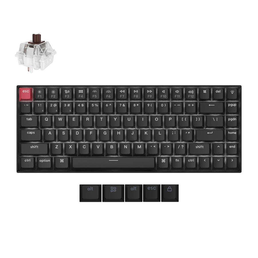 Keychron K2 QMK kabellose Mechanische Tastatur (Version 3)