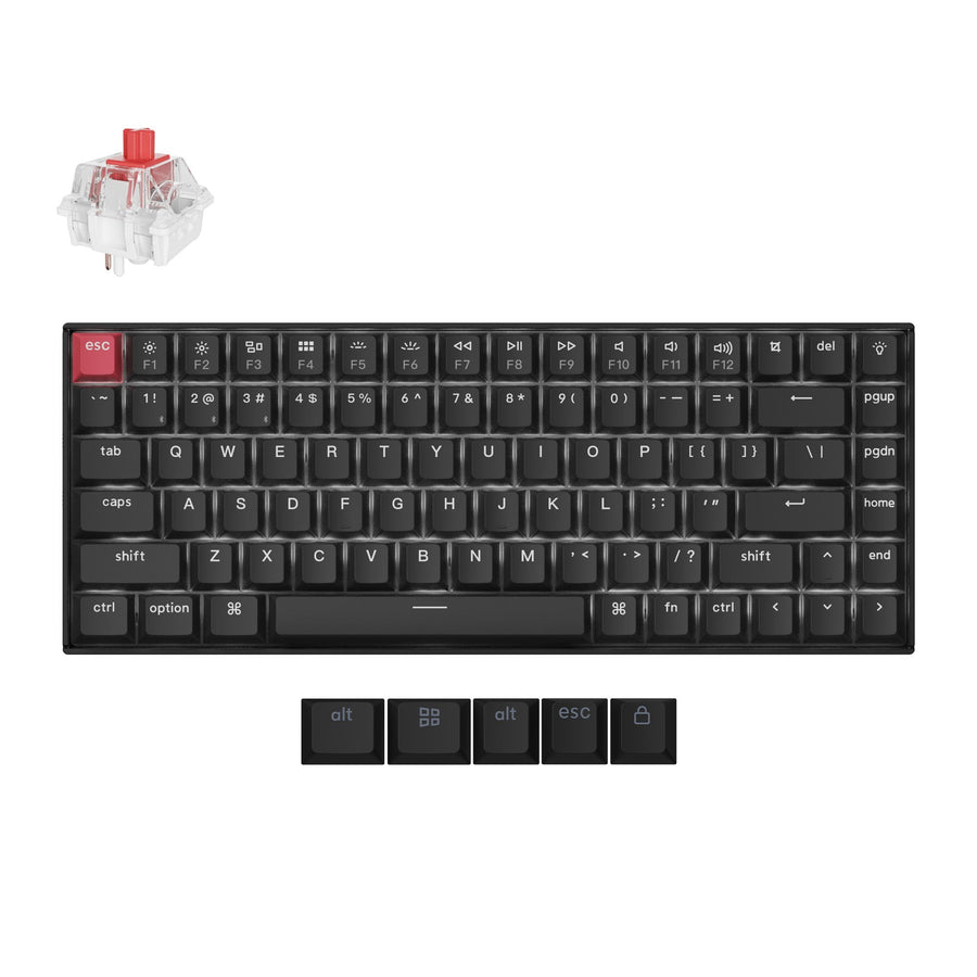 Keychron K2 QMK kabellose Mechanische Tastatur (Version 3)