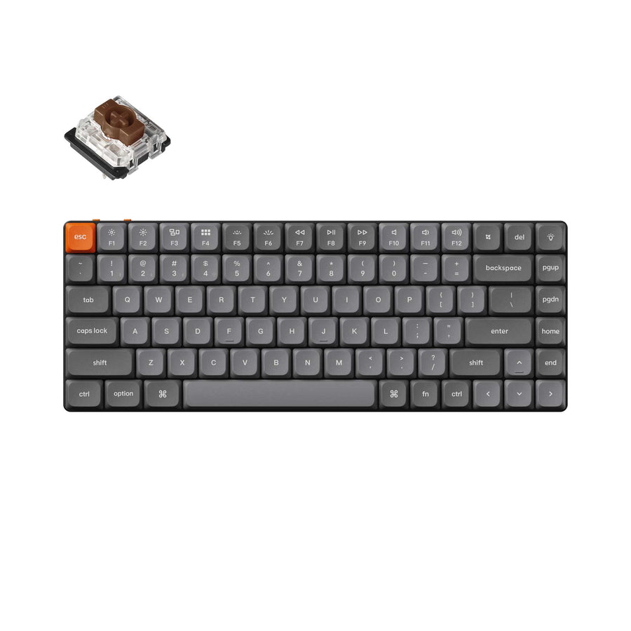 Keychron K3 Max QMK/VIA Kabellose Custom mechanische Tastatur (US-Layout)