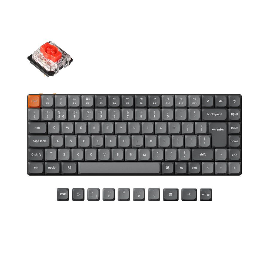 Keychron K3 Max QMK/VIA Kabellose Custom Mechanische Tastatur ISO-Layout Kollektion