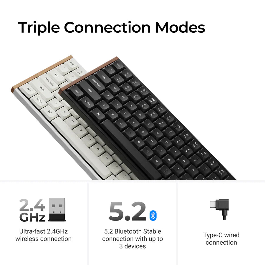 Keychron K3 Ultra 8K Wireless Custom Mechanical Keyboard(US ANSI Layout)