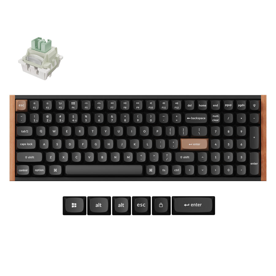 Keychron K4 HE Wireless Magnetic Switch Benutzerdefinierte Tastatur (US ANSI Layout)