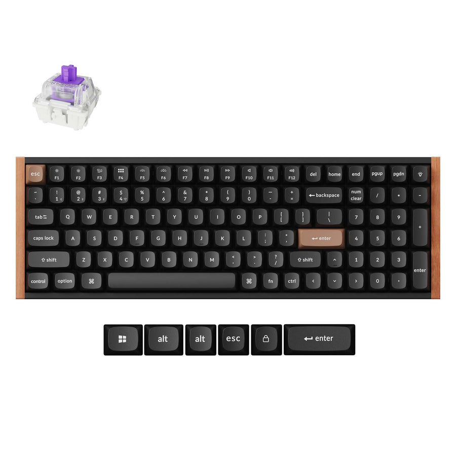 Keychron K4 HE Wireless Magnetic Switch Custom Keyboard(US ANSI Layout)