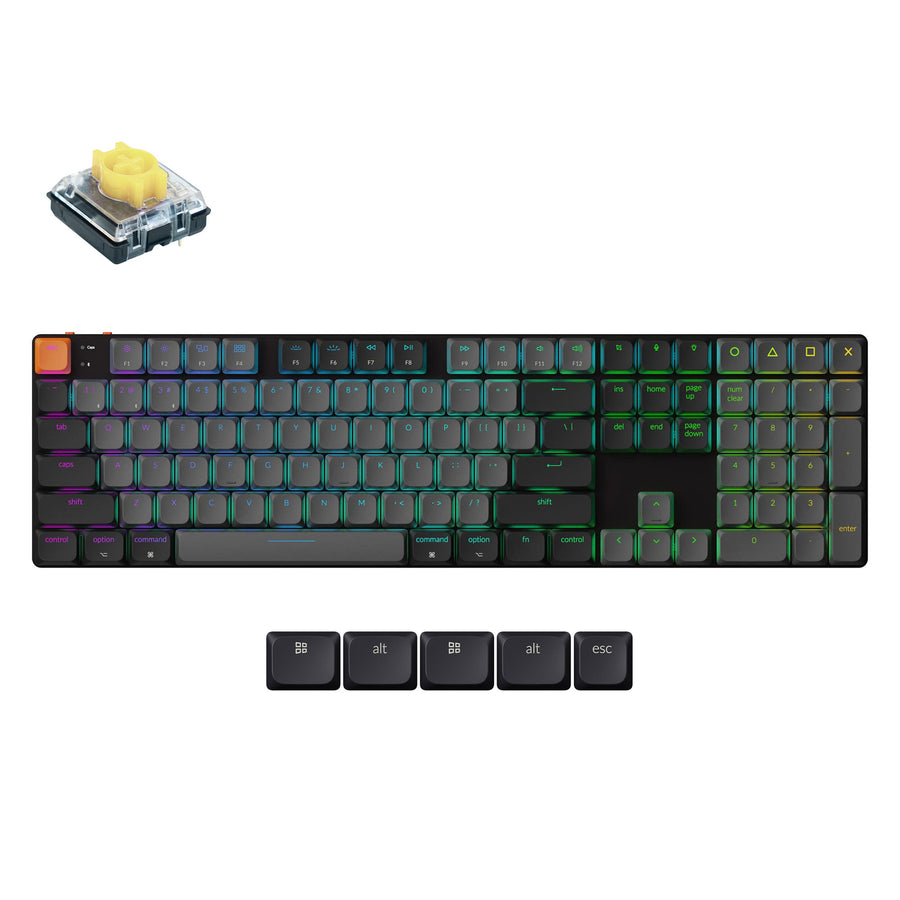 Keychron K5 QMK Kabellose Mechanische Tastatur (Version 2)