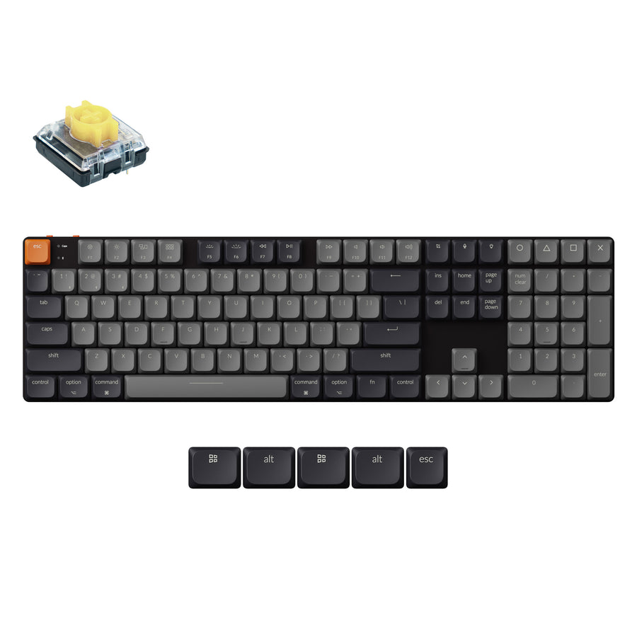 Keychron K5 QMK Kabellose Mechanische Tastatur (Version 2)
