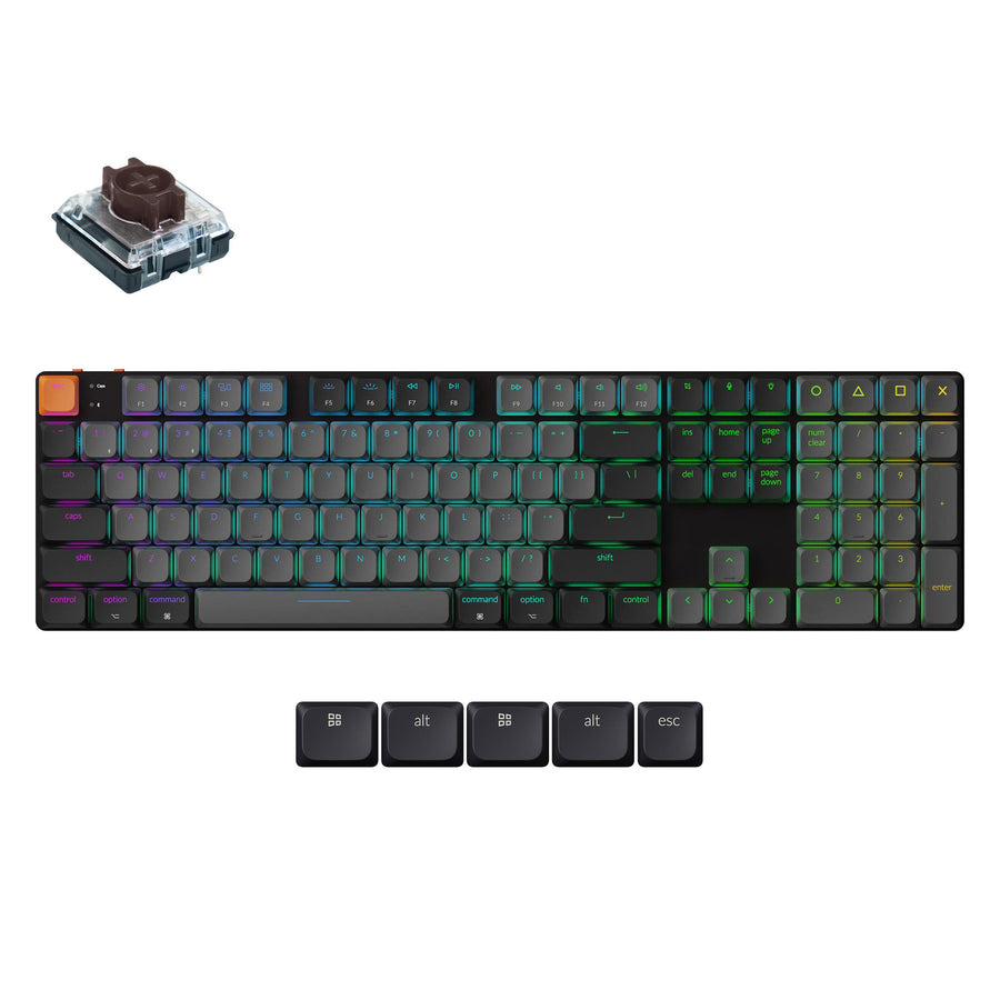 Keychron K5 QMK Kabellose Mechanische Tastatur (Version 2)