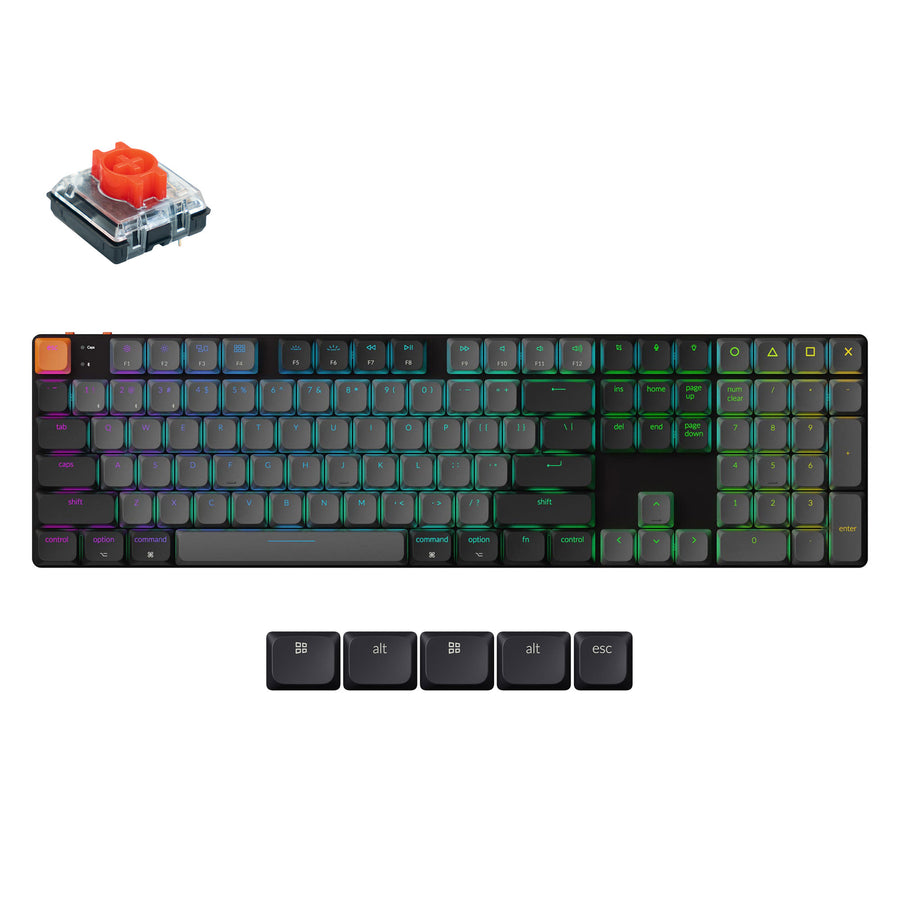 Keychron K5 QMK Kabellose Mechanische Tastatur (Version 2)