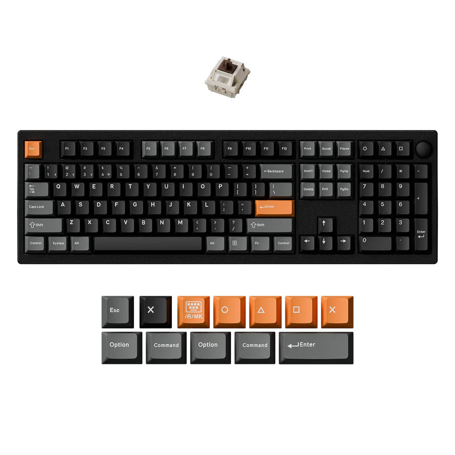 Keychron P6 Ultra 8K Wireless Custom Mechanical Keyboard(US ANSI Layout)