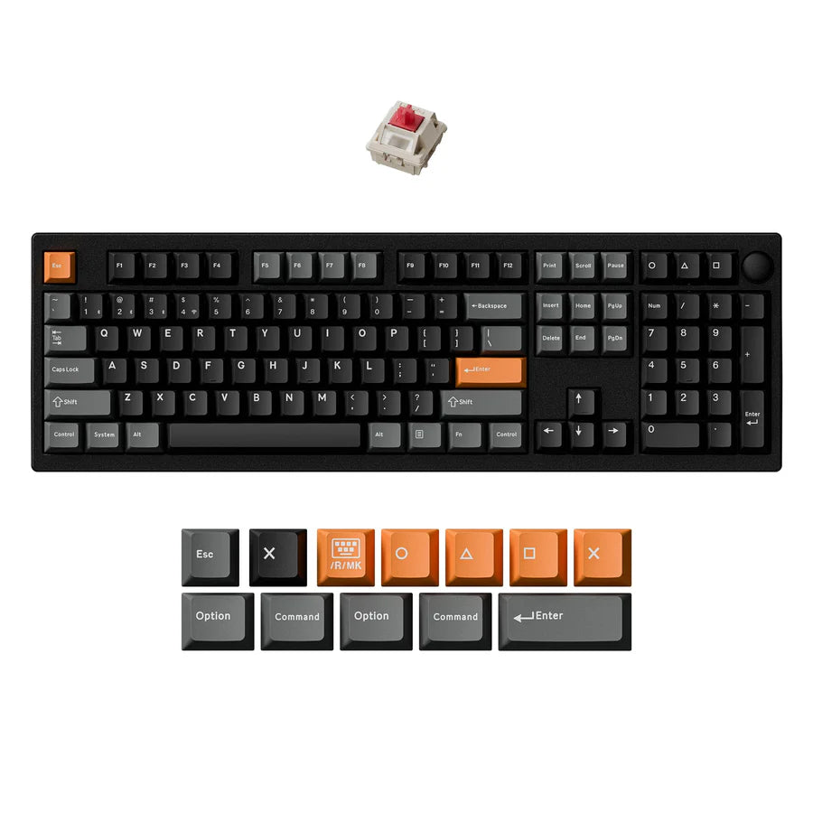 Keychron P6 Ultra 8K Wireless Custom Mechanical Keyboard(US ANSI Layout)
