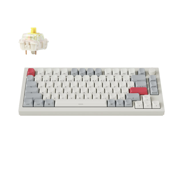 Keychron Q1 Max QMK/VIA Kabellose Custom mechanische Tastatur (US-Layout)