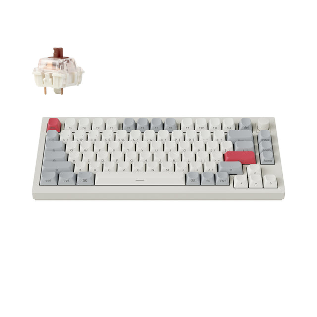 Keychron Q1 Max QMK/VIA Kabellose Custom mechanische Tastatur (US-Layout)