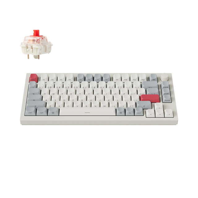 Keychron Q1 Max QMK/VIA Kabellose Custom mechanische Tastatur (US-Layout)