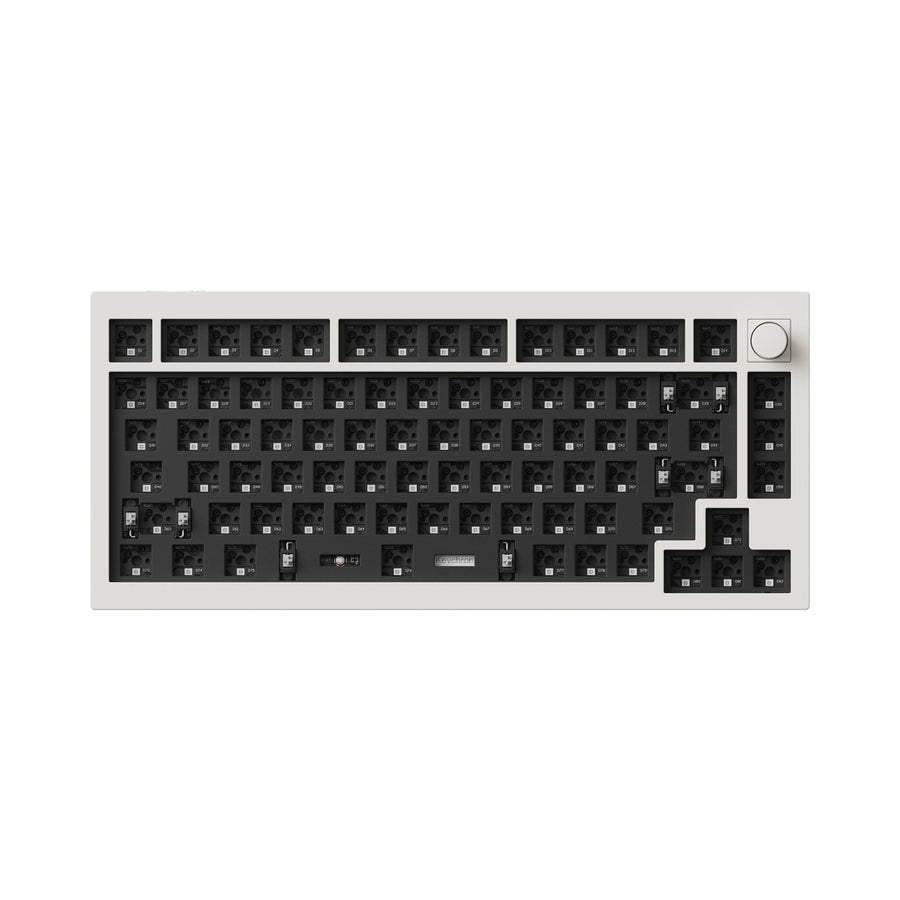 Keychron Q1 Max QMK/VIA Kabellose Custom mechanische Tastatur (US-Layout)