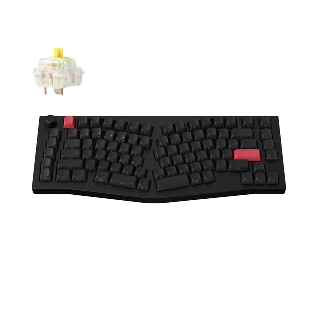 Keychron Q10 Max (Alice-Layout) QMK/VIA kabellose Custom mechanische Tastatur (US-ANSI-Layout)
