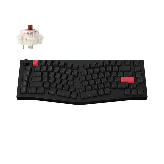 Keychron Q10 Max (Alice-Layout) QMK/VIA kabellose Custom mechanische Tastatur (US-ANSI-Layout)