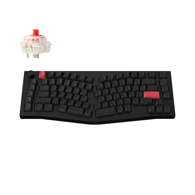 Keychron Q10 Max (Alice-Layout) QMK/VIA kabellose Custom mechanische Tastatur (US-ANSI-Layout)