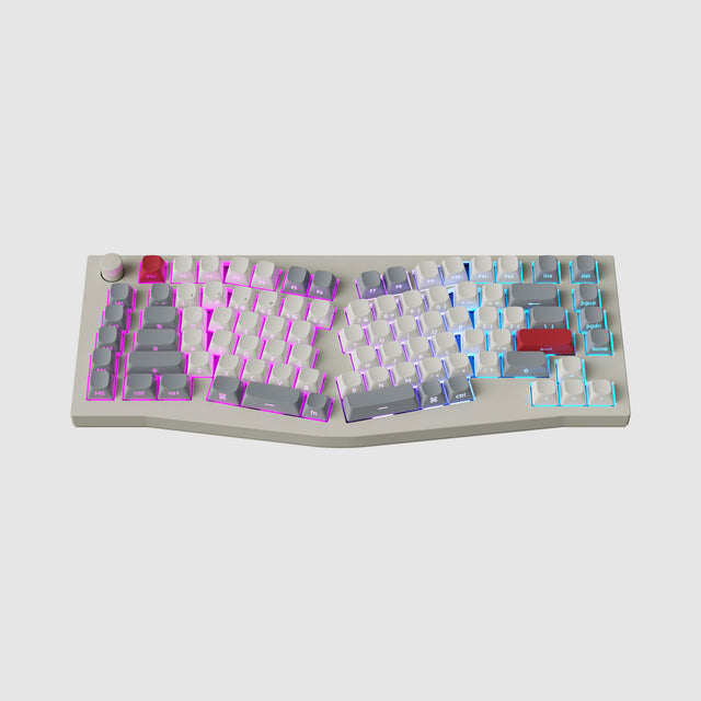Keychron Q10 Max (Alice-Layout) QMK/VIA kabellose Custom mechanische Tastatur (US-ANSI-Layout)